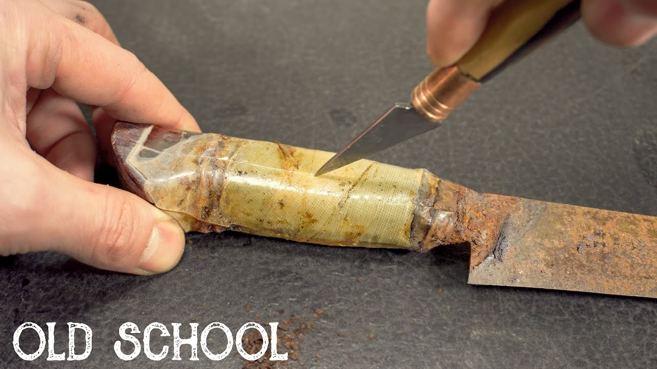 松壽 Broken Japanese Kitchen Knife Restoration | Amazing Outcome