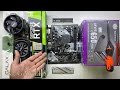 AMD Ryzen 5 3600 ASRock A320M-HDV GTX1650 TECWARE FORGE M WHITE Gaming PC Build