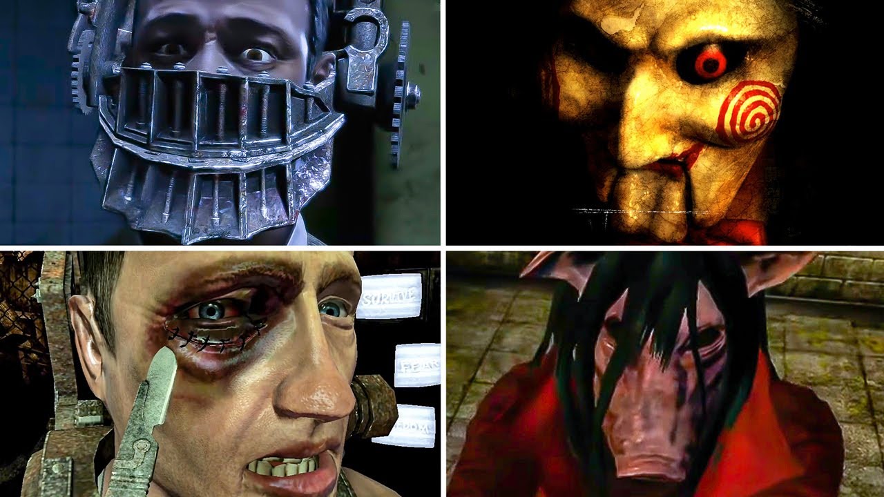 All Traps  Bosses in Saw Games