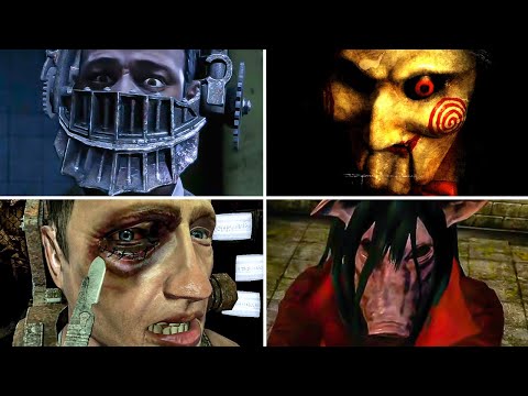All Traps u0026 Bosses in Saw Games
