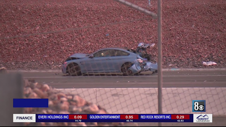 Locals react to increase in crashes due to showers throughout the Las Vegas valley