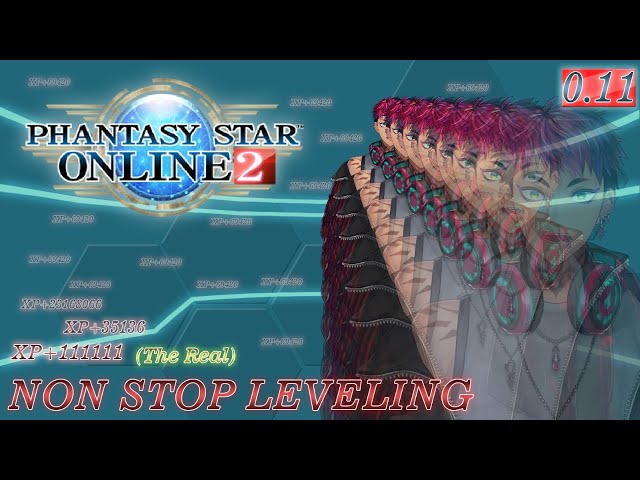 (Phantasy Star Online 2) The Real NON STOP LEVELING! PART 2【NIJISANJI ID】のサムネイル