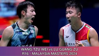 Lu Guang Zu vs Wang Tzu Wei | Badminton Malaysia Masters 2024