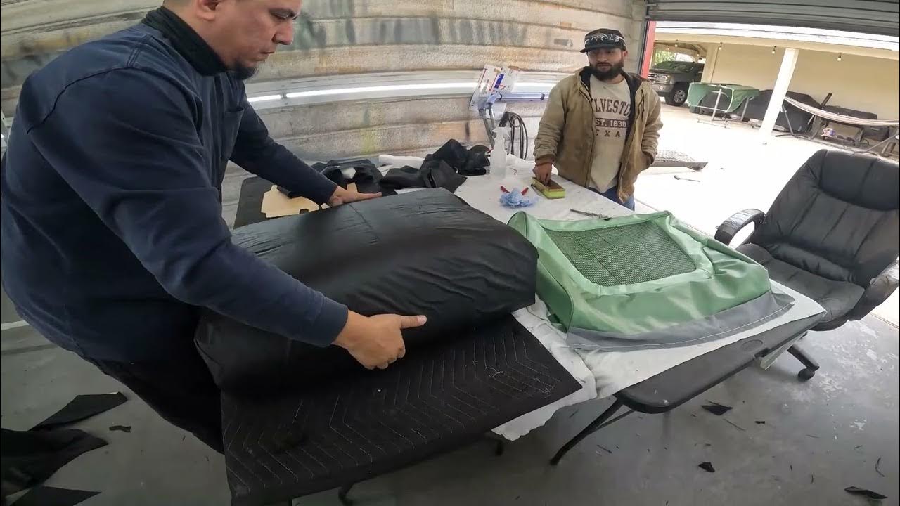 CLASSIC CAR UPHOLSTERY PART 2 / DIY / SEAT COVERS / IMPALA / CIADELLA