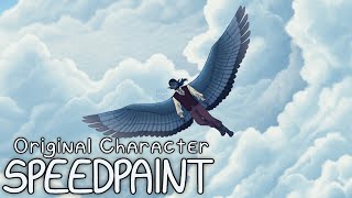 Flying Carefree | Original Character Speedpaint