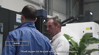 SLN12X hoekfrees met LNEX12 wisselplaten voor productief tangentieel frezen