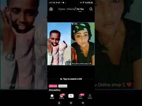 Risqo Ahmed Risqooahmadmuxxee Oromotiktok Oromocomedy Oromo Live Risqo Risqotiktok