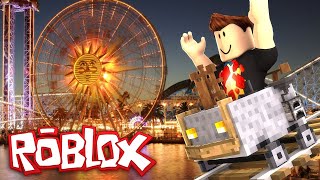 Roblox Обзор Парк Аттракционов