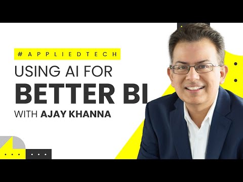 Using AI for Better BI with Ajay Khanna from Tellius