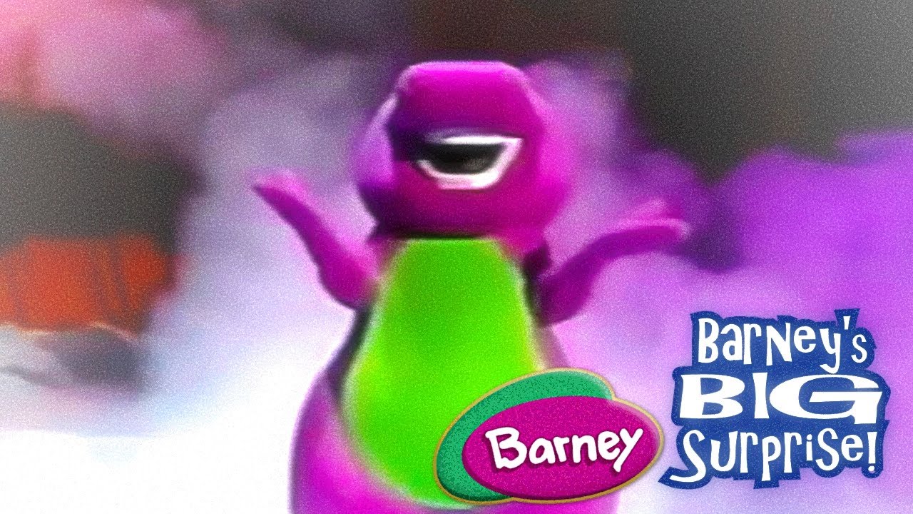 Barney big surprise youtube