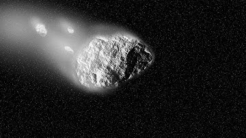 How to create asteroids in deep space with a dust cloud trailing behind it in Photoshop.