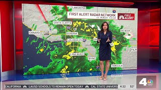 First Alert Forecast: Monday morning storm update