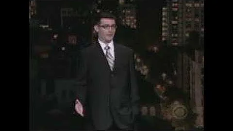 Tommy Johnagin Letterman Debut