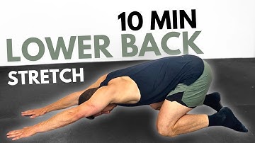 10 min LOWER BACK STRETCH ROUTINE | Muscle Release