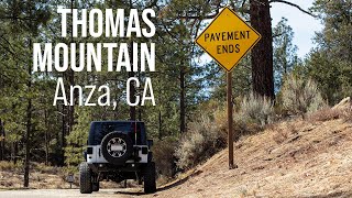 Thomas Mountain - Anza, California - Jeep Wrangler