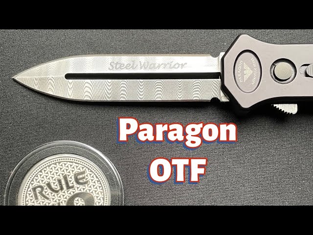 Paragon A-2 Fighter Knife Dagger Aluminum Red - Blade HQ