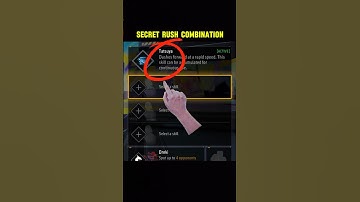 🔥NEW SECRET RUSH CHARACTER SKILL COMBO FOR CS RANK GRANDMASTER PUSH🔥l #shorts #freefire