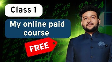 Class 1 - Learn Technical Analysis - DOW Theory & Market Trends