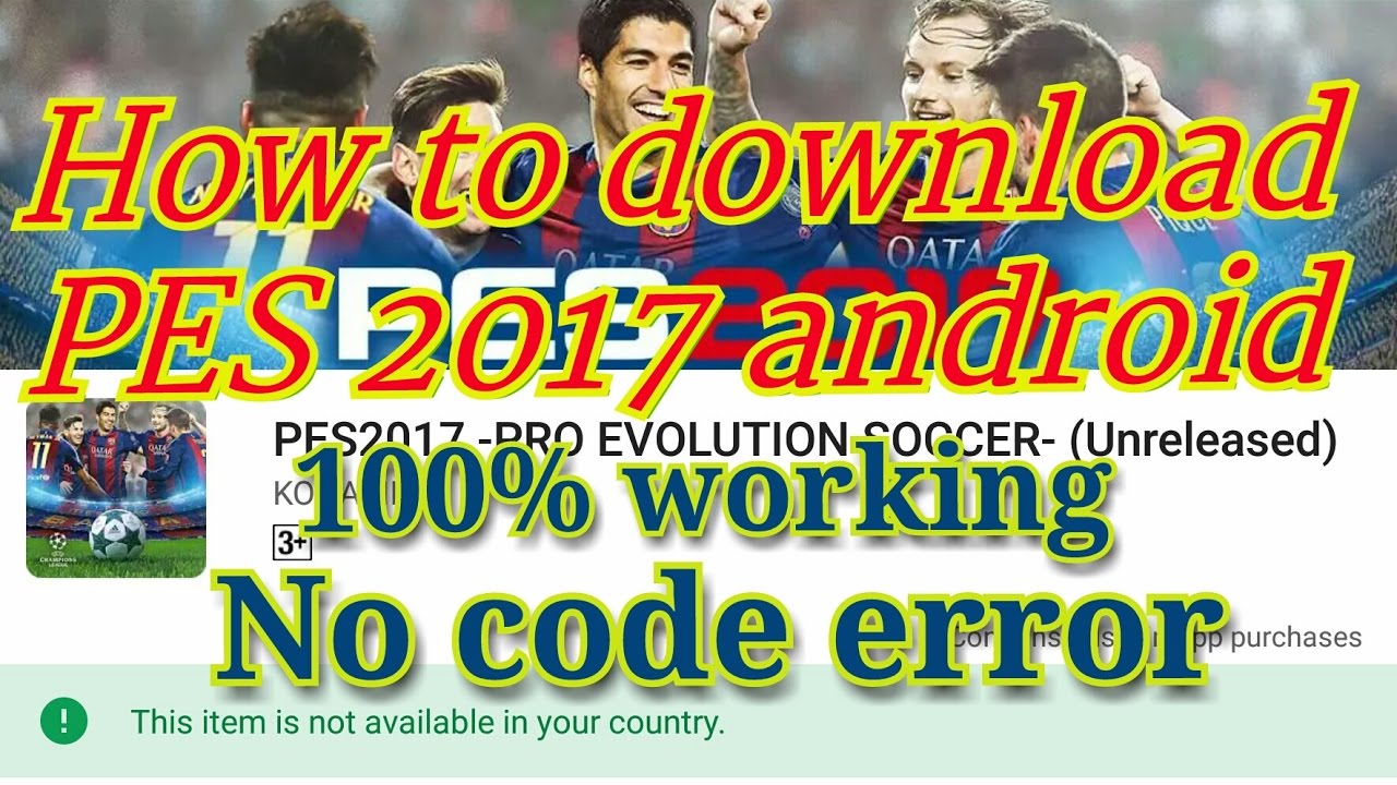 how to download pes 17 android｜TikTok Search