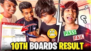 I Got ?? % In My 10th SSC Boards😱 Pass or Fail❓ My Family & TSG Bootcamp Member Reaction -TSG Ronish