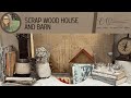 DIY CRAFT: scrap wood house and barn