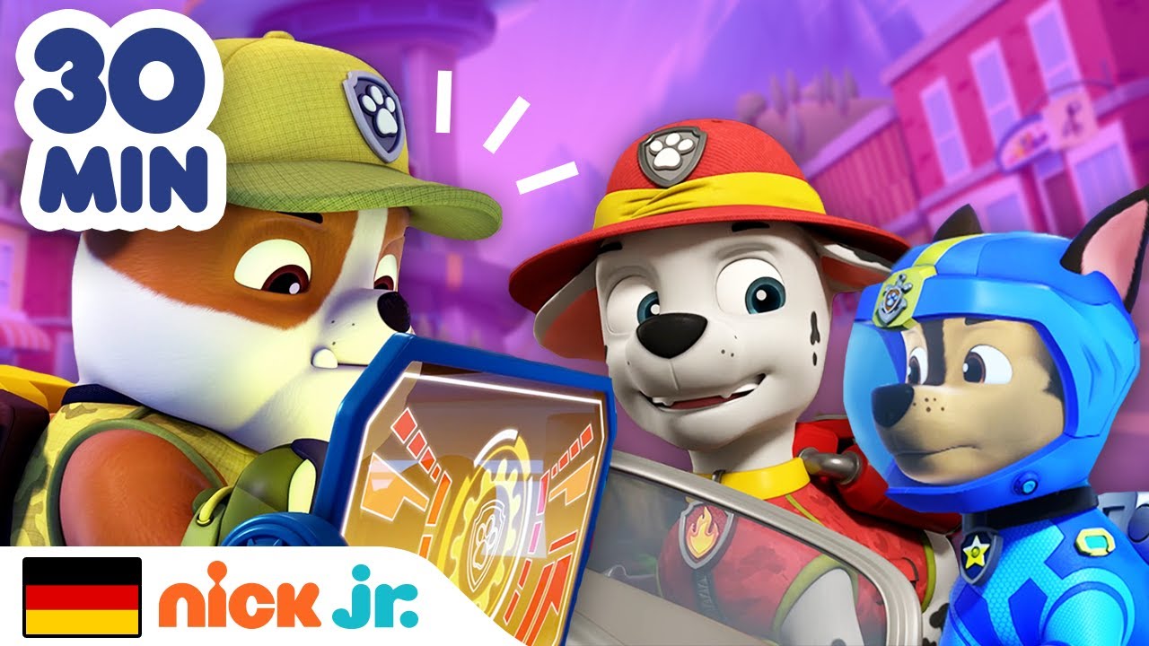 Paw Patrol Mission Paw - Mighty Pups Rescue Team Rubble, Skye Training Day - Nickelodeon Kids Games