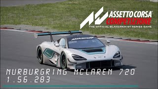 Путь новичка. Изучаем Nurburgring на McLaren 720 GT3 + настройки | Assetto Corsa Competizione