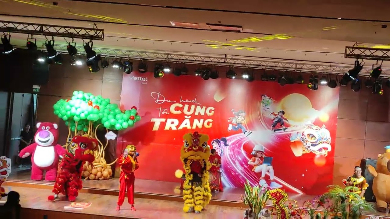 Trung thu đêm trăng rằm tại Viettel post 🇻🇳