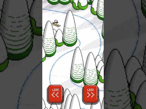 Downhill Ski Helinski Pixel Pro Winter Sports Gameplay