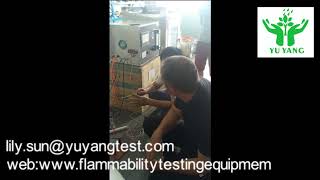 ISO 834-1 Test Furnace Steel Construction Fire-resistance Coating Testing Equipment