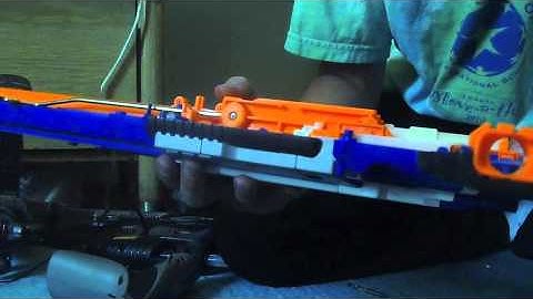 Nerf Ellite Rampage Mod Guide