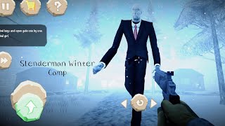 || Slenderman Winter Camp Full Gameplay video screenshot 4