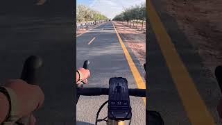 Solo ride @ Al Qudra Cycle Track. 🚴🏼