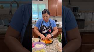 La cocinera de Jalisco nos preparó unas ricas enchiladas de papa y queso. #parati #comidamexicana