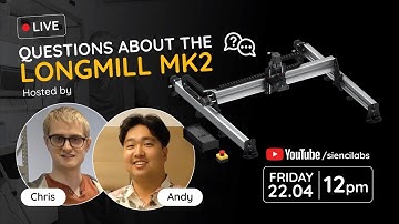 LIVE: Q&A about the LongMill MK2 with Chris and Andy