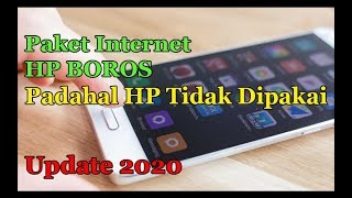 Mengatasi Paket Data Internet Cepat Habis, Padahal Jarang Dipakai Terbaru 2020