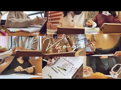 [KOREA MED SCHOOL VLOG #20] studying days; law, nephrology, rheumatology l Hanging out in Seoul
