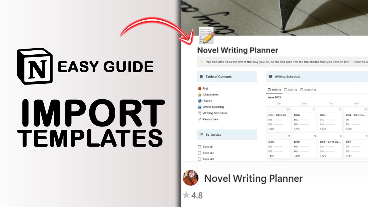 How to Import Any Templates in Notion (2025)