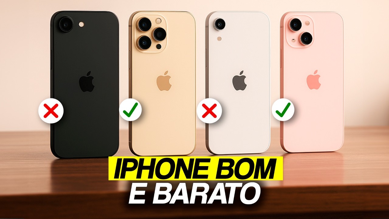 Qual IPHONE Comprar em 2026? MELHOR CUSTO BENEFÍCIO! - YouTube