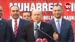 DEVLET BAHÇELI: NE KADAR OMO, TURSIL, PERSIL VARSA ALIP..