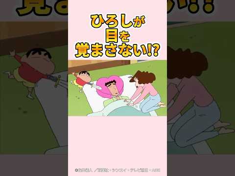 感動 ひろしが目を覚まさない 父ちゃんが起きない だゾ クレヨンしんちゃん 感動する話 感動回 感動シーン 野原しんのすけ 野原みさえ 野原ひろし