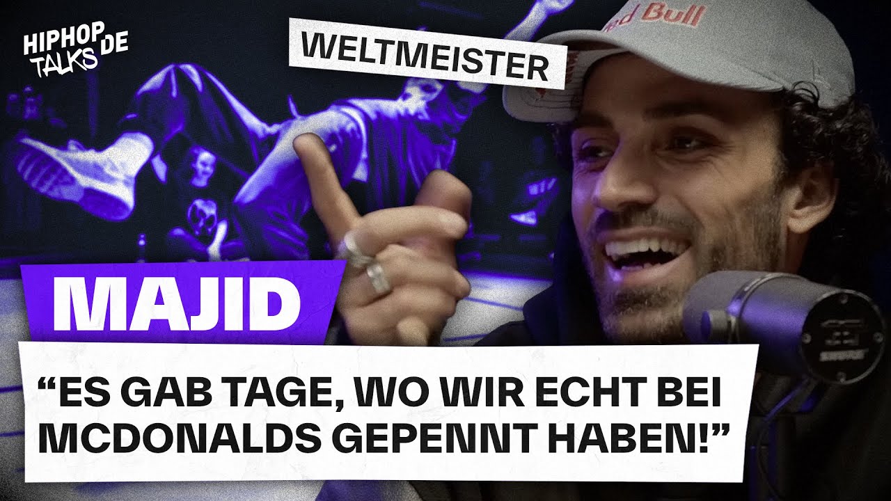 Tanzlegende MAJID über Battles, SNIPES, Krefeld, OLYMPIA & Hiphop in DE | HIPHOP.DE TALKS #24