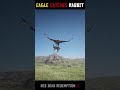 Eagle Catches Rabbit in RDR2 #shorts #rdr2