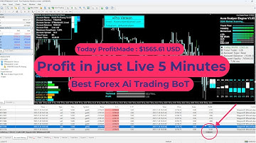 Watch the Best Forex Trading Robot Live – AI Scalper Turning Pips Into Profits#trading #forex #trade