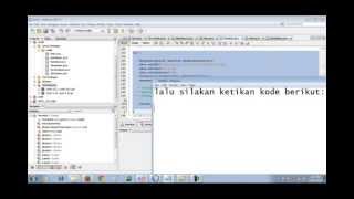 Membuat kode simpan dengan netbeans