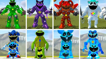 NEW EVOLUTION OF ALL MECHA TITAN VS ALL SMILING CRITTERS POPPY PLAYTIME CHAPTER 3 In Garry