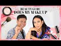 DI MAKE UP IN SAMA MUA NYA NY FASHION WEEK - #BeautyGuruDoesMyMakeUp || Jovi Hunter ft Ryan Ogilvy