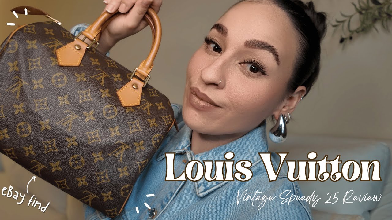 👜 Vintage Louis Vuitton Speedy 25 Review | My Shocking eBay Find