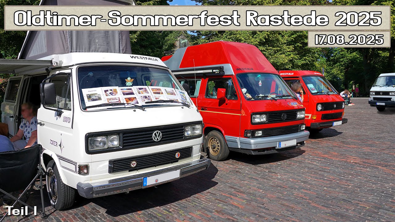 Oldtimer-Sommerfest Rastede 2025 - Teil 1/6