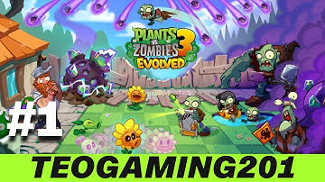 PvZ 3: Evolved | Crater Invanders, Level 1-10 & Dave